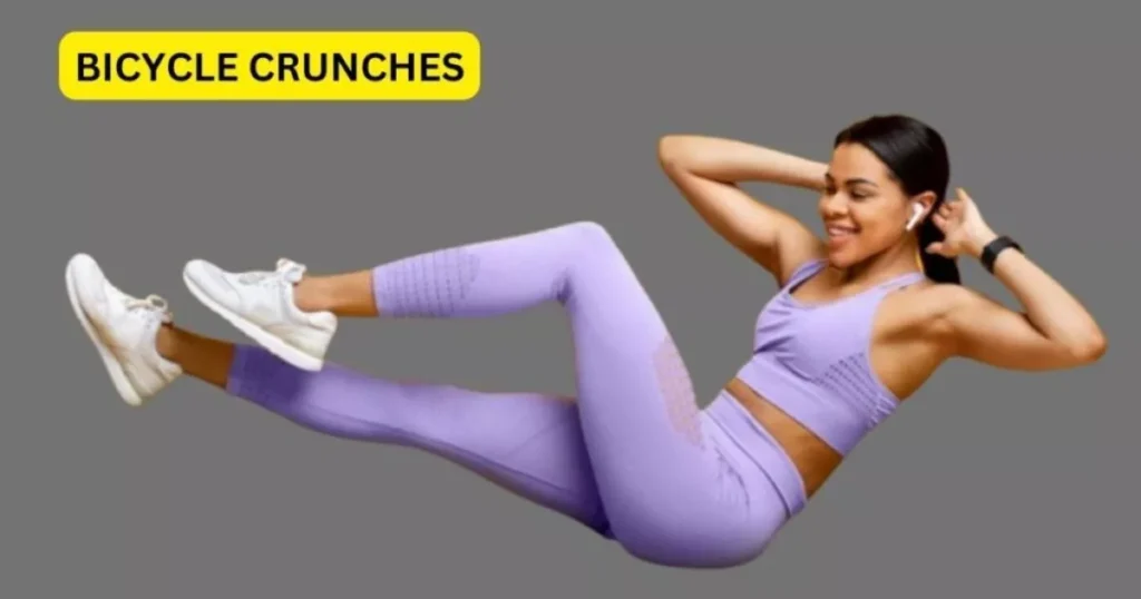 bicycle crunches